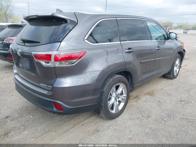 Toyota Highlander Limited V6 2016 5TDDKRFH1GS240792 Image 4