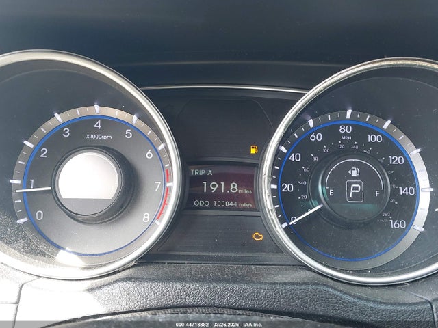 2011 Hyundai Sonata Limited 2.0t მანქანა იყიდება აუქციონზე, vin: 5NPEC4AB8BH275299, აუქციონის ნომერი: 44718882