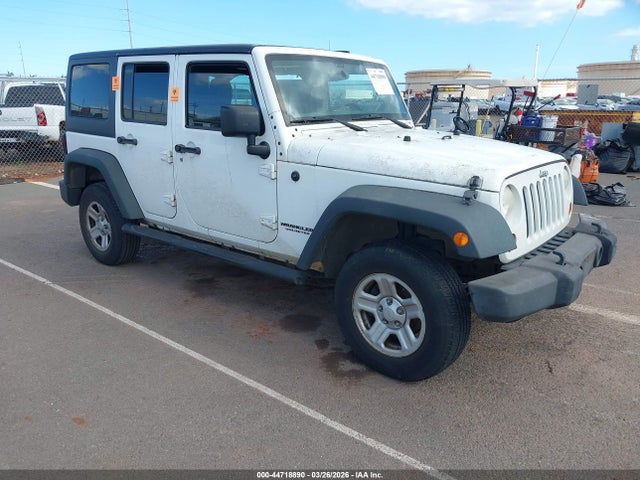 Продаж на аукціоні авто 2013 Jeep Wrangler Unlimited Sport, vin: 1C4BJWDG1DL550764, номер лоту: 44718890