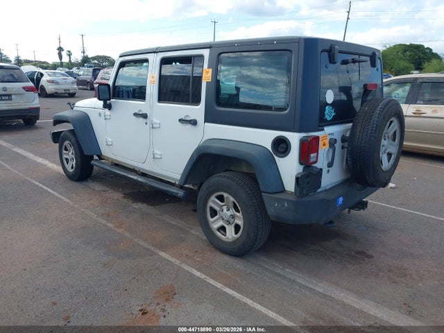 Продаж на аукціоні авто 2013 Jeep Wrangler Unlimited Sport, vin: 1C4BJWDG1DL550764, номер лоту: 44718890