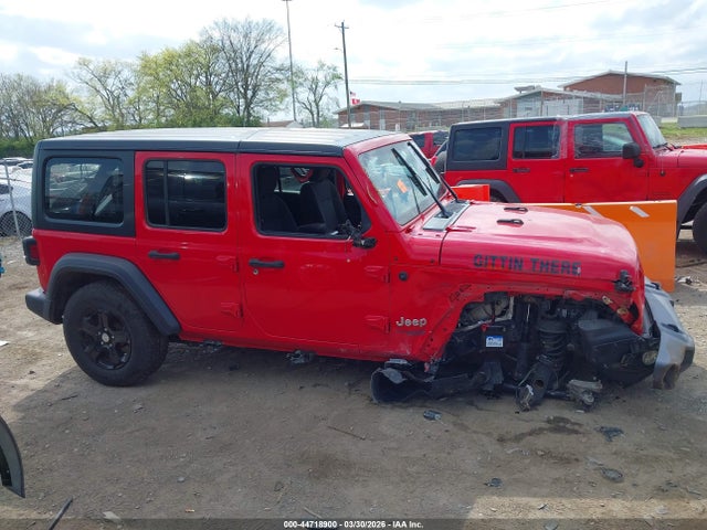 1C4HJXDG2JW147421 Jeep Wrangler Unlimited Sport S 4x4