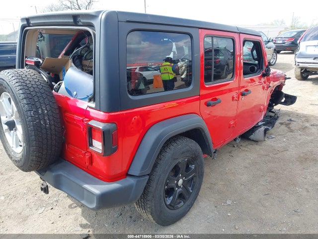 1C4HJXDG2JW147421 Jeep Wrangler Unlimited Sport S 4x4