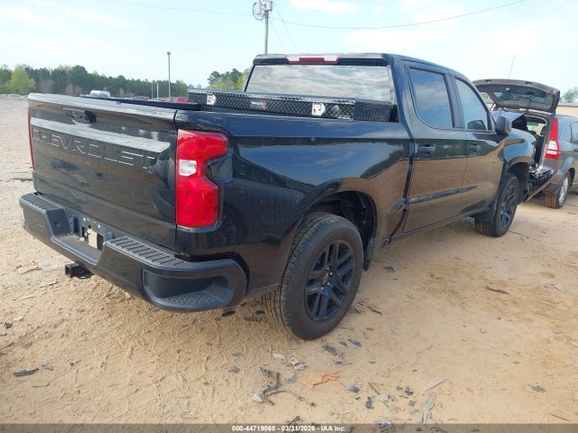 2024 Chevrolet Silverado 1500 4wd  Short Bed Custom მანქანა იყიდება აუქციონზე, vin: 1GCPDBEK4RZ241934, აუქციონის ნომერი: 44719068