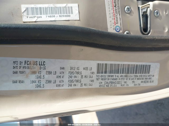 2017 JEEP PATRIOT 1C4NJPBB4HD132211 Photo 8