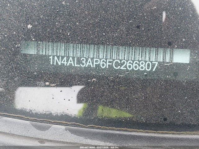 Продаж на аукціоні авто 2015 Nissan Altima 2.5 S, vin: 1N4AL3AP6FC266807, номер лоту: 44719098
