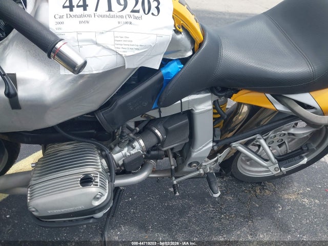 Продаж на аукціоні авто 2000 Bmw R1100 S, vin: WB10432A7YZB51372, номер лоту: 44719203