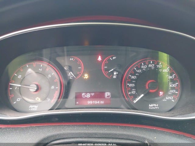 44719238 :رقم المزاد ، 1C3CDFBA8GD604980 vin ، 2016 Dodge Dart Sxt مزاد بيع