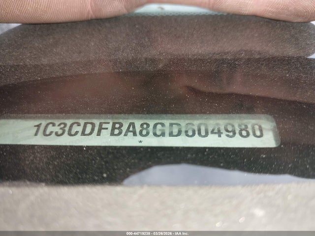 Dodge DART SXT 2016 1C3CDFBA8GD604980 Image 9