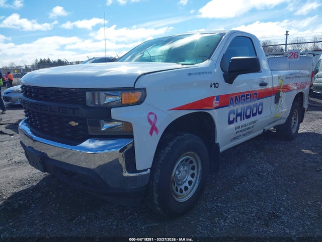 44719281 :رقم المزاد ، 3GCNYAEF1LG279749 vin ، 2020 Chevrolet Silverado 1500 4wd  Long Bed Wt مزاد بيع