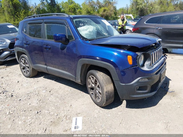 Aukcja sprzedaży 2016 Jeep Renegade Latitude, vin: ZACCJBBT0GPE02103, numer aukcji: 44719327