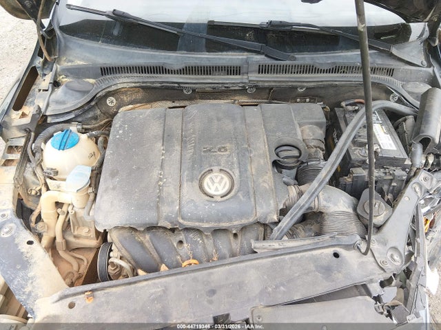 2012 Volkswagen Jetta 2.5l Se მანქანა იყიდება აუქციონზე, vin: 3VWDX7AJ4CM301012, აუქციონის ნომერი: 44719346