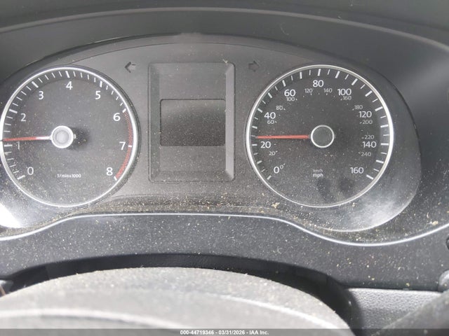 2012 Volkswagen Jetta 2.5l Se მანქანა იყიდება აუქციონზე, vin: 3VWDX7AJ4CM301012, აუქციონის ნომერი: 44719346