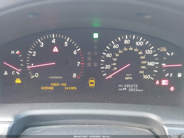 2001 Lexus Ls 430 მანქანა იყიდება აუქციონზე, vin: JTHBN30F110041611, აუქციონის ნომერი: 44719357