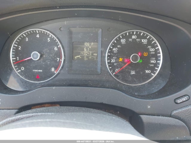 44719531 :رقم المزاد ، 3VWLP7AJ9CM323745 vin ، 2012 Volkswagen Jetta 2.5l Sel مزاد بيع