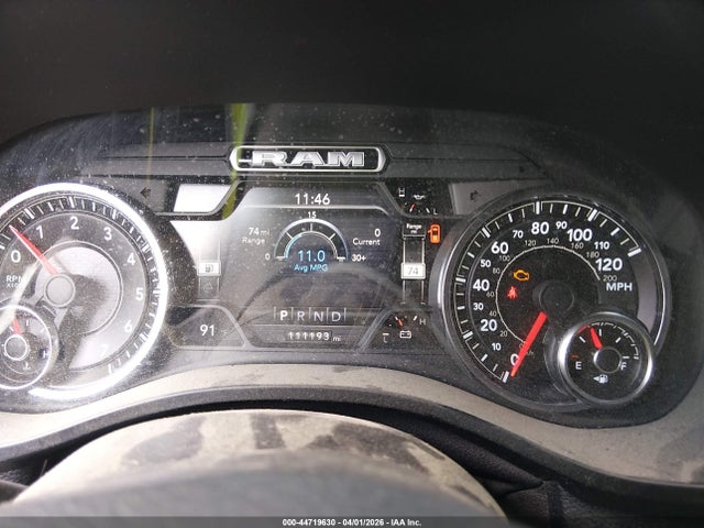 2021 Ram 1500 მანქანა იყიდება აუქციონზე, vin: 1C6SRFFT4MN597253, აუქციონის ნომერი: 44719630