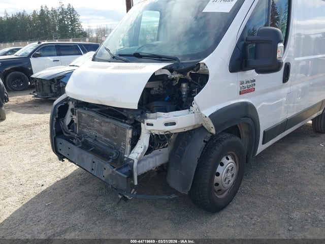 2020 Ram Promaster 1500 Low Roof 136 Wb მანქანა იყიდება აუქციონზე, vin: 3C6TRVAG5LE138258, აუქციონის ნომერი: 44719669