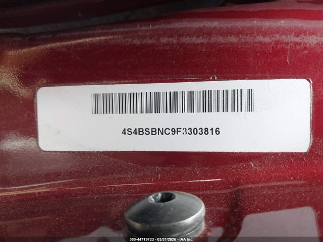 4S4BSBNC9F3303816 Subaru Outback 2.5i Limited