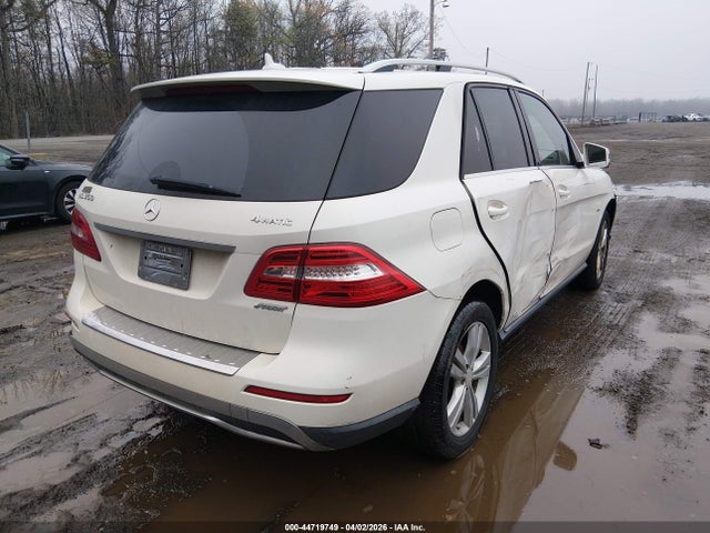 2012 Mercedes-benz Ml 350 4matic მანქანა იყიდება აუქციონზე, vin: 4JGDA5HB8CA036126, აუქციონის ნომერი: 44719749