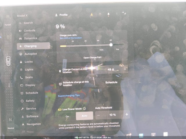 2026 Tesla Model X All-wheel Drive მანქანა იყიდება აუქციონზე, vin: 7SAXCBE54TF478419, აუქციონის ნომერი: 44719779
