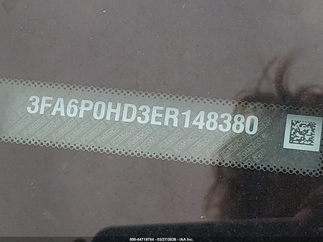 Aukcja sprzedaży 2014 Ford Fusion Se, vin: 3FA6P0HD3ER148380, numer aukcji: 44719784