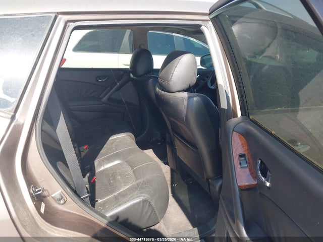 2009 Nissan Murano Le მანქანა იყიდება აუქციონზე, vin: JN8AZ18W49W114347, აუქციონის ნომერი: 44719878