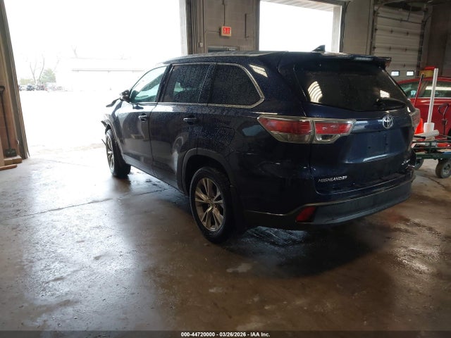 44720000 :رقم المزاد ، 5TDJKRFH6FS186925 vin ، 2015 Toyota Highlander Xle V6 مزاد بيع