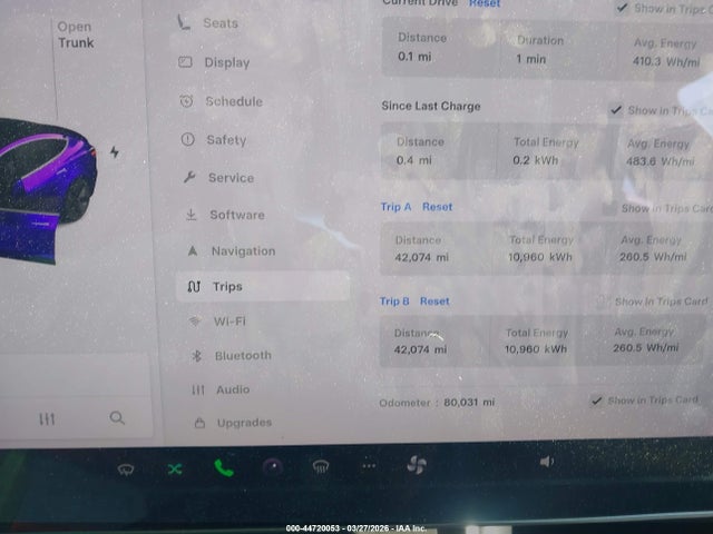 Продажа на аукционе авто 2018 Tesla Model 3, vin: 5YJ3E1EA4JF042177, номер лота: 44720053