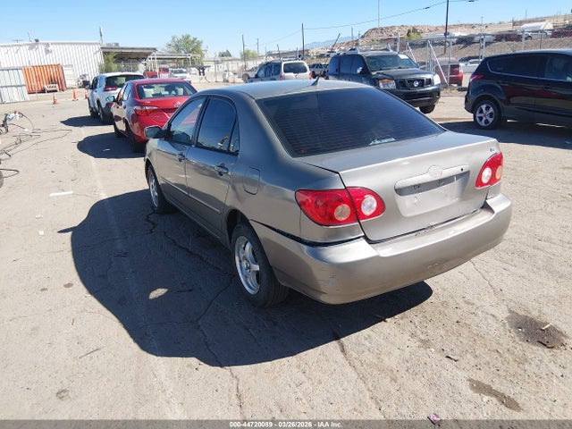 2004 Toyota Corolla Le მანქანა იყიდება აუქციონზე, vin: 1NXBR38E04Z301040, აუქციონის ნომერი: 44720089