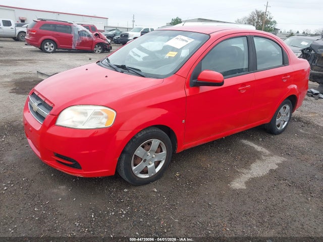 Aukcja sprzedaży 2009 Chevrolet Aveo Lt, vin: KL1TD56E39B309391, numer aukcji: 44720096