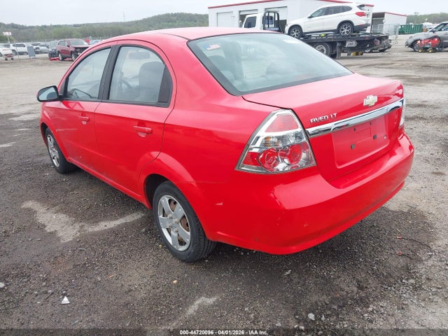 Aukcja sprzedaży 2009 Chevrolet Aveo Lt, vin: KL1TD56E39B309391, numer aukcji: 44720096