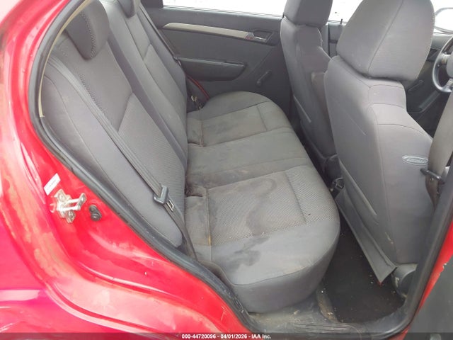 Aukcja sprzedaży 2009 Chevrolet Aveo Lt, vin: KL1TD56E39B309391, numer aukcji: 44720096