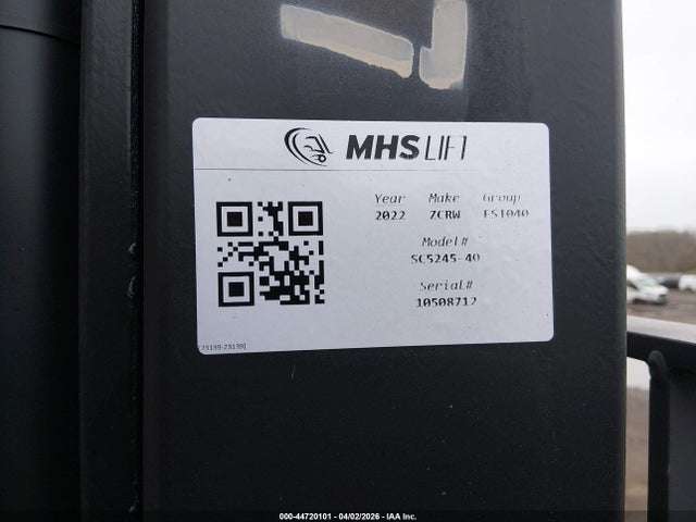 Продажа на аукционе авто 2023 Crown Forklift, vin: 10508712, номер лота: 44720101