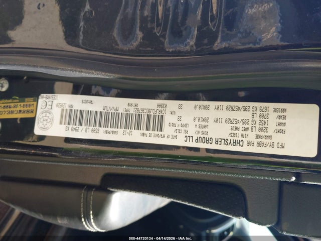 1C4RJFDJ9EC367821 Jeep Grand Cherokee Srt