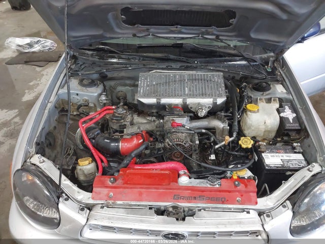 Продаж на аукціоні авто 2002 Subaru Impreza Wrx, vin: JF1GD29692G504830, номер лоту: 44720166
