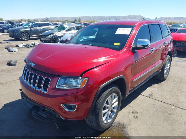 2014 Jeep Grand Cherokee Limited მანქანა იყიდება აუქციონზე, vin: 1C4RJFBG4EC101193, აუქციონის ნომერი: 44720214