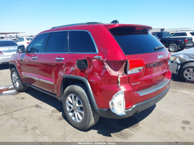 2014 Jeep Grand Cherokee Limited მანქანა იყიდება აუქციონზე, vin: 1C4RJFBG4EC101193, აუქციონის ნომერი: 44720214