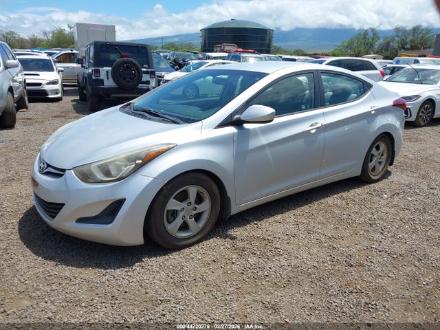 44720276 :رقم المزاد ، KMHDH4AE0EU164727 vin ، 2014 Hyundai Elantra Se مزاد بيع