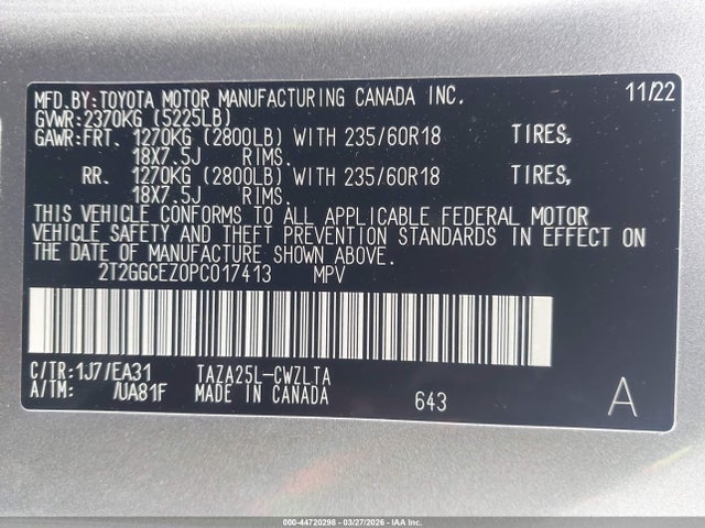 2023 LEXUS NX 350 2T2GGCEZ0PC017413 Photo 8