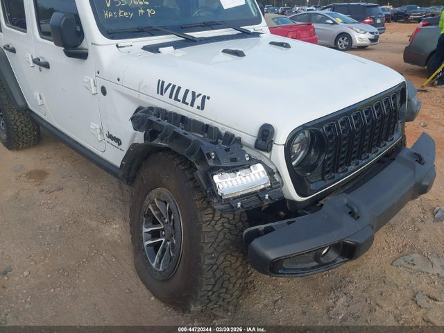 44720344 :رقم المزاد ، 1C4RJXDG3SW557666 vin ، 2025 Jeep Wrangler 4-door Willys 4x4 مزاد بيع
