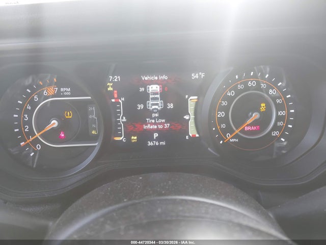 44720344 :رقم المزاد ، 1C4RJXDG3SW557666 vin ، 2025 Jeep Wrangler 4-door Willys 4x4 مزاد بيع