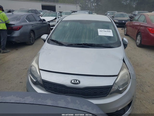 2016 Kia Rio Lx მანქანა იყიდება აუქციონზე, vin: KNADM4A36G6539989, აუქციონის ნომერი: 44720360