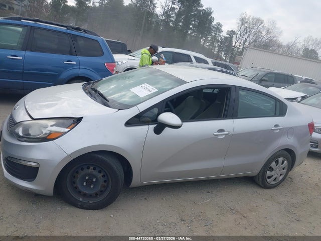 2016 Kia Rio Lx მანქანა იყიდება აუქციონზე, vin: KNADM4A36G6539989, აუქციონის ნომერი: 44720360