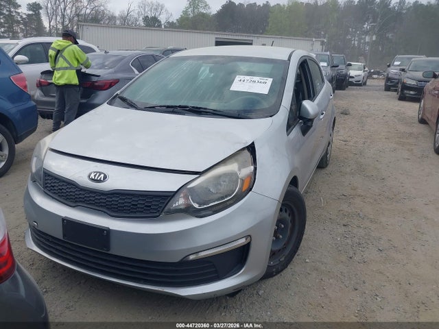 2016 Kia Rio Lx მანქანა იყიდება აუქციონზე, vin: KNADM4A36G6539989, აუქციონის ნომერი: 44720360