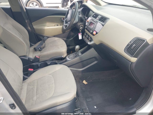 2016 Kia Rio Lx მანქანა იყიდება აუქციონზე, vin: KNADM4A36G6539989, აუქციონის ნომერი: 44720360