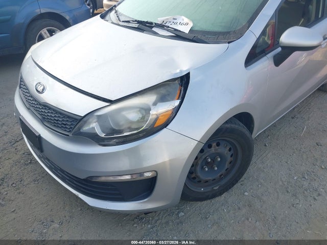 2016 Kia Rio Lx მანქანა იყიდება აუქციონზე, vin: KNADM4A36G6539989, აუქციონის ნომერი: 44720360
