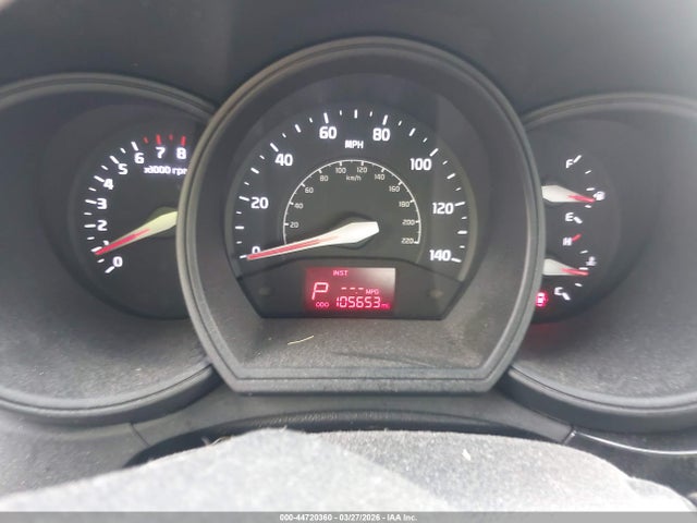 2016 Kia Rio Lx მანქანა იყიდება აუქციონზე, vin: KNADM4A36G6539989, აუქციონის ნომერი: 44720360