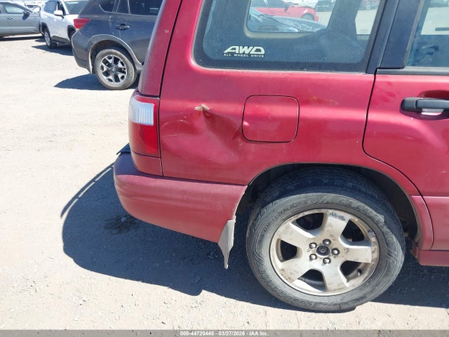 Aukcja sprzedaży 2002 Subaru Forester S, vin: JF1SF65602H736518, numer aukcji: 44720448