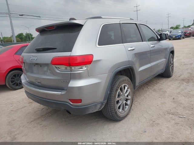 Aukcja sprzedaży 2016 Jeep Grand Cherokee Limited, vin: 1C4RJEBG5GC400012, numer aukcji: 44720543