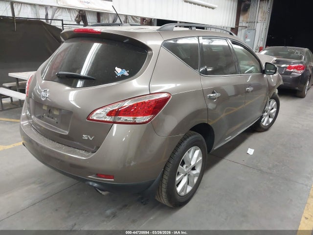 JN8AZ1MUXEW420502 Nissan MURANO SV