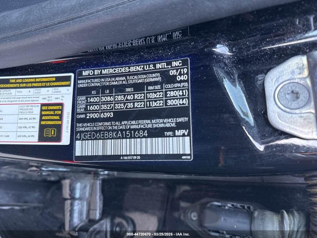 2019 MERCEDES-BENZ AMG GLE 43 COUPE 4JGED6EB8KA151684 Photo 8